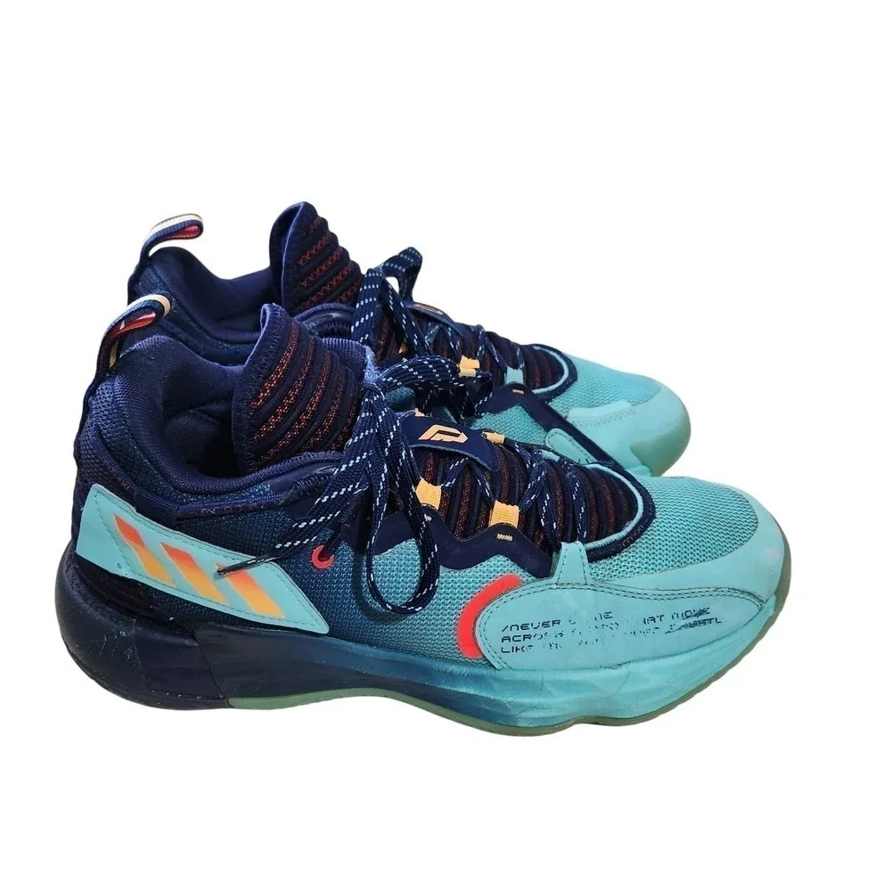 adidas DAME 7 EXTPLY Basketball Shoes Mid Sneakers Volleyball Men's‎ Size 10